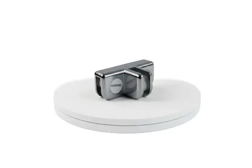 [3-WAY-MTL-CBB] 3 Way T Clip for glass display